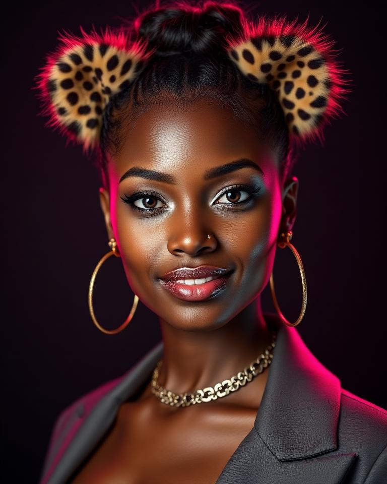Mira AI furry model portrait on createaifurry
