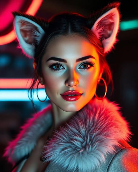 Lyra — Husky AI furry model on createaifurry