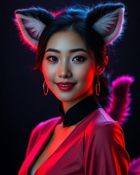 Saya — Vixen AI furry model on createaifurry