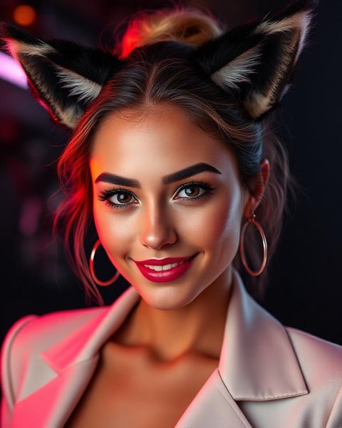 Tess — Lynx AI furry model on createaifurry