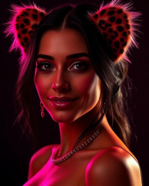 Xena — Cheetah AI furry model on createaifurry